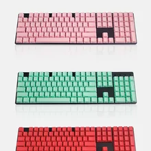 104 Keys Side Printed Key Caps Thick PBT Profile Keycaps DIY PBT Machanical Keyboard Switch Gamer For Cherry MX for Filco