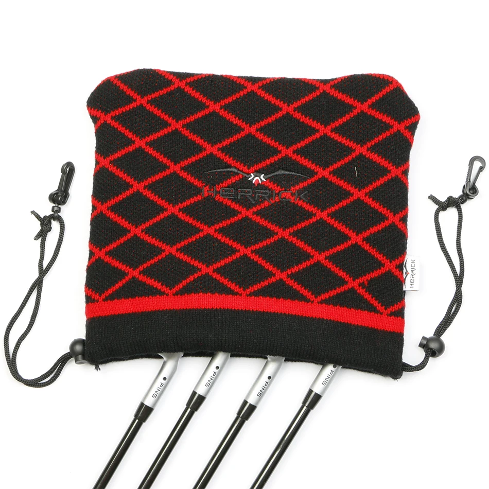 جديد نوادي الجولف الممر السالك الخشب headcovers الحياكة الصوف يغطي 1 #3 الهجينة يغطي الحديد headcovers إكسسوارات الغولف شحن مجاني