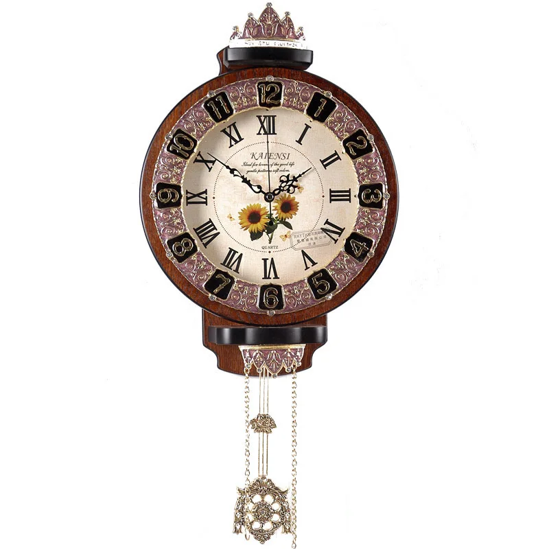 

wholesale young girl Arts Crafts Fashion wall clock rustic wall clock antique clocks fashion wall clock quieten