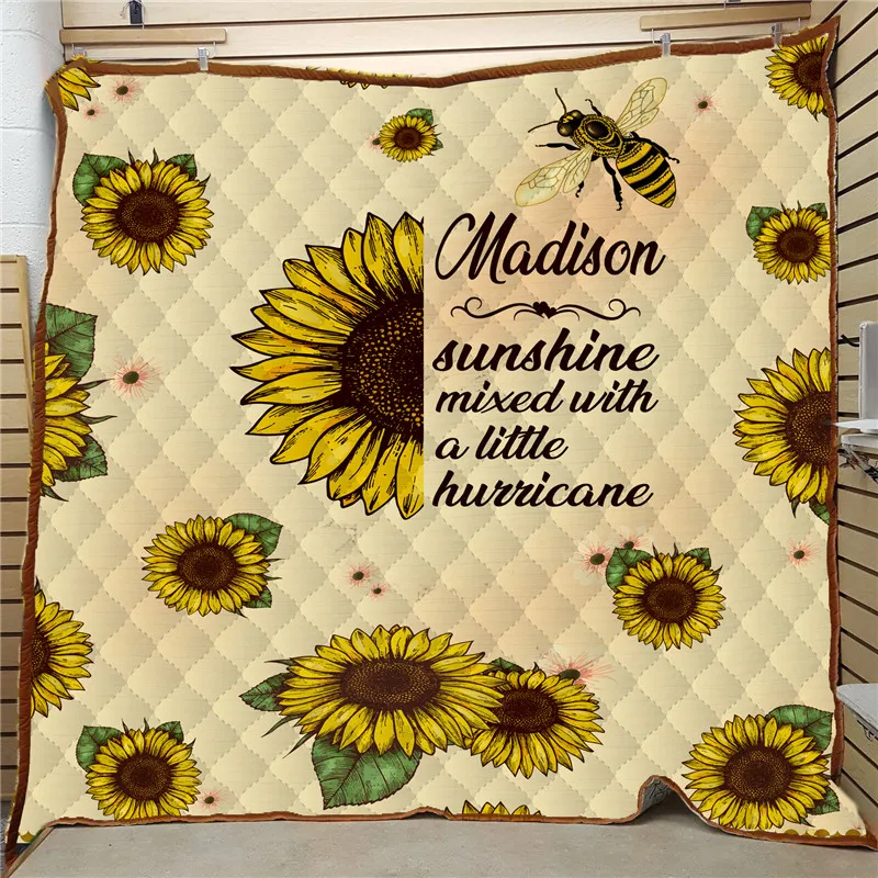 Квадратные Colchas приготовление ко сну одеяло подсолнечника Edredones Acolchados Invierno одеяло ed покрывало Couette Hiver Прямая доставка