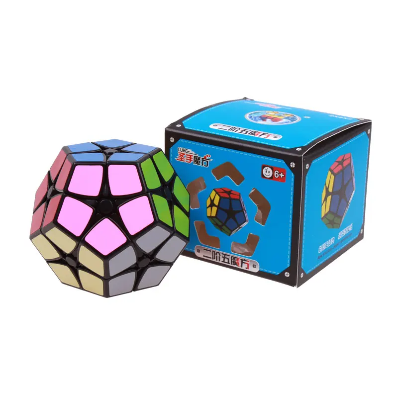 Shengshou Megaminxeds 2x2x2 профессиональный скоростной магический куб наклейка пазл 12