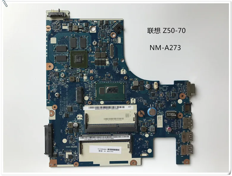 For Z50-70 G50-70 Laptop Motherboard ACLUA/ACLUB NM-A273 i7 CPU with GPU 100% fuuly Tested | Компьютеры и офис