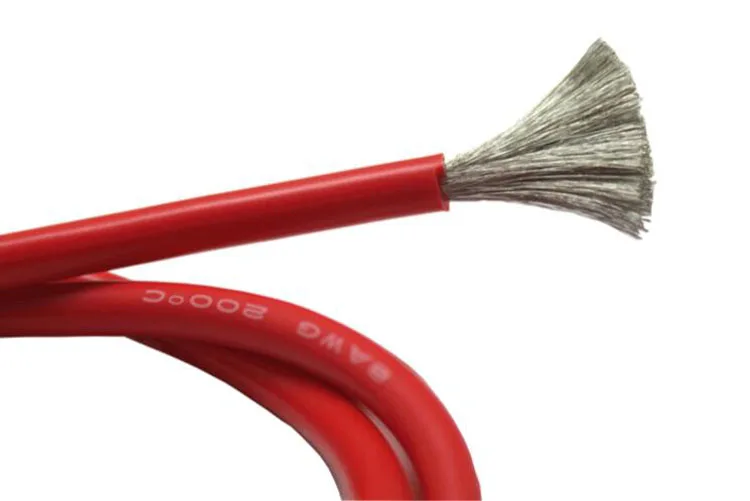 Yuenhoang 5 Meter Silicone Line Super Soft High Temperature Resistence 8AWG 10AWG 12AWG Agriculture Drone Protection UAV