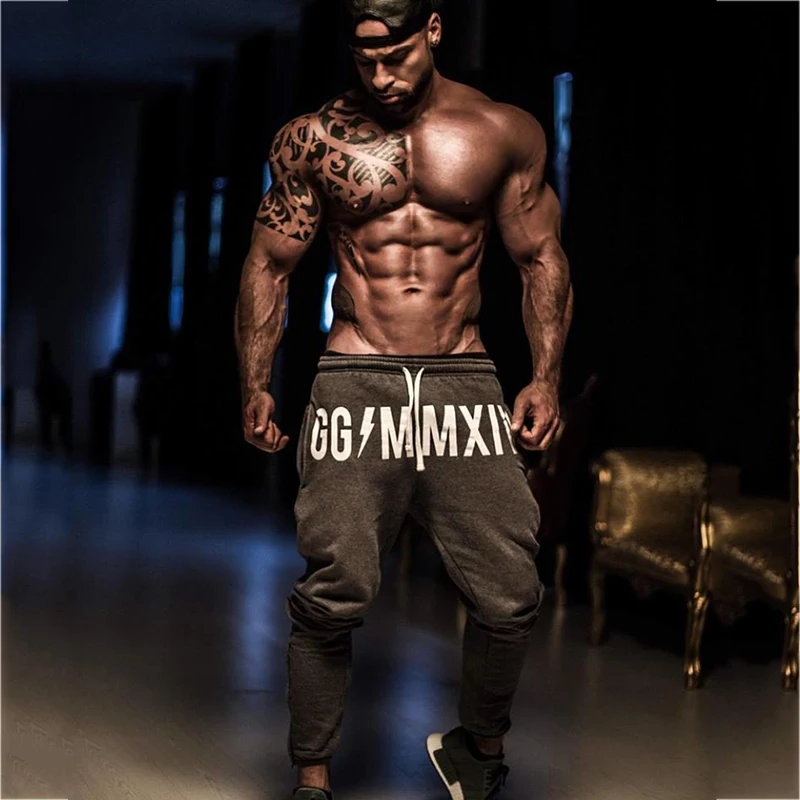 Gym Men Joggers Male Sweatpants (7)