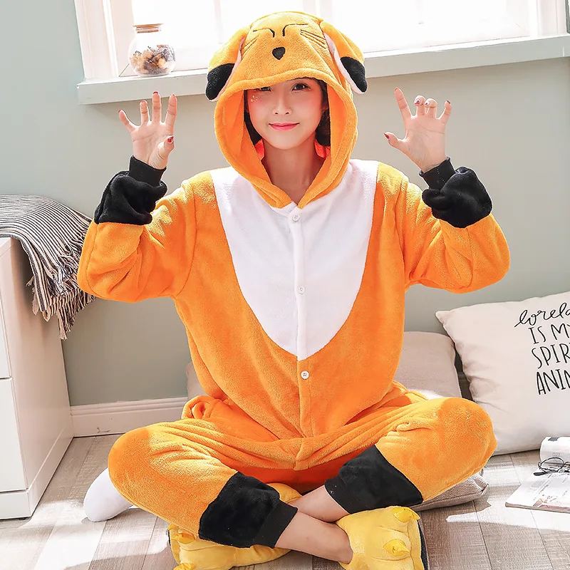 Soft-Fox-Onesies-Animal-One-piece-Suit-Kigurumi-Pajamas-For-Adult-Men-Overall-Halloween-Party-Jumpsuit