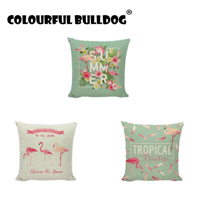 Best Price Cushion Covers Watercolor Flamingo Palm Tree Pink Cartoon Series Garden Car Seat Living Room Gaming Chair Decorative Pillow Case Best Price Cushion Covers Watercolor Flamingo Palm Tree Pink Cartoon Series Garden Car Seat Living Room Gaming Chair Decorative Pillow Case