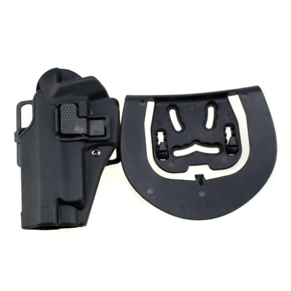 Tactical Left Hand CQC Pistol Holster Military Concealment Waist Belt Loop Paddle Holster for SIG SAUER