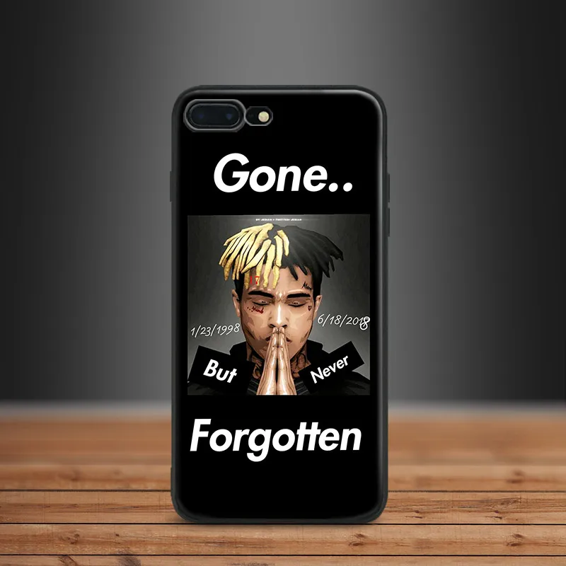 

XXXTentacion R.I.P rap hip hop rapper Soft Silicone Phone Case Cover Shell For Apple iPhone 5 5s Se 6 6s 7 8 Plus X XR XS MAX