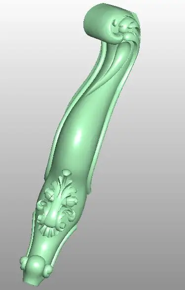 

3D model STL format file for cnc router engraving furniture sofa cabinet chair leg pattern Artcam 737
