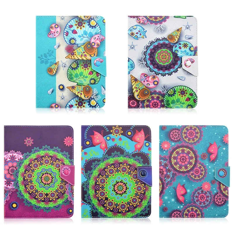 

Print PU Leather Stand case Cover For Irbis TZ70/TX69/TX68/TX01/TX22/TG79/TX08/TS70 7"7.0 inch universal Accessories S4A92D