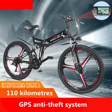 New Electric Bike 21 Speed 10AH 48V 350W 110KM Built in Lithium battery E bike