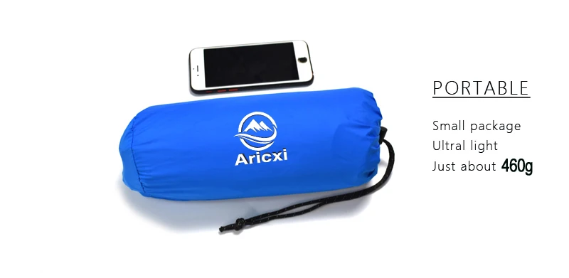 Bolsa de Dormir Esteira de Enchimento Almofada de Dormir 450g ao ar Apenas Livre Inflável Almofada Rápido ar Moistureproof Acampamento Esteira 10 saco de dormir esteira de enchimento rápido
