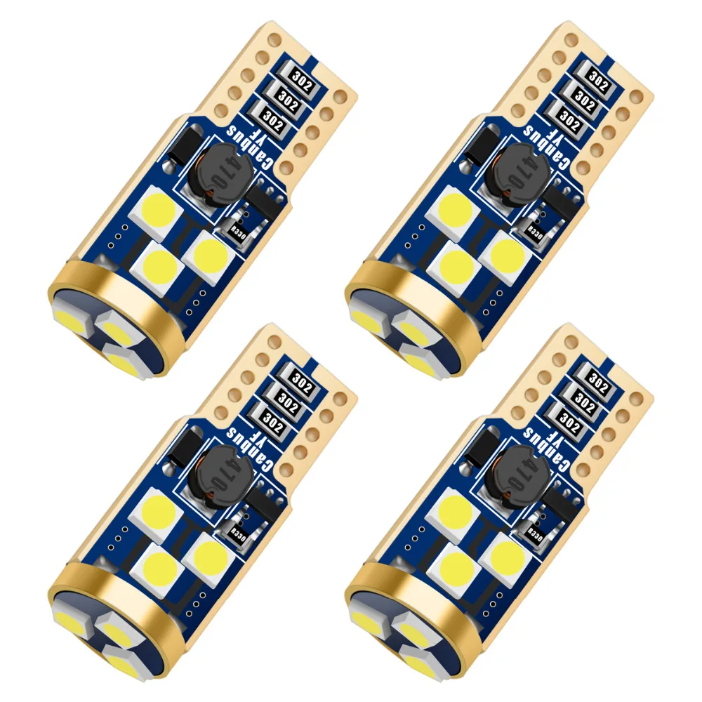 

2pcs No Error T10 W5W LED Canbus Bulbs for Toyota Harrier Prius Crown Corolla 3030 LED Car Interior Light Dome Reading Light