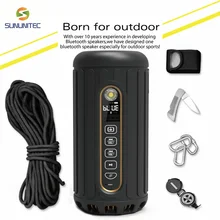 Водонепроницаемый противоударный пылезащитный Bluetooth наружный динамик 6600 mAh Блок питания езда на велосипеде Портативный Динамик аварийной ситуации