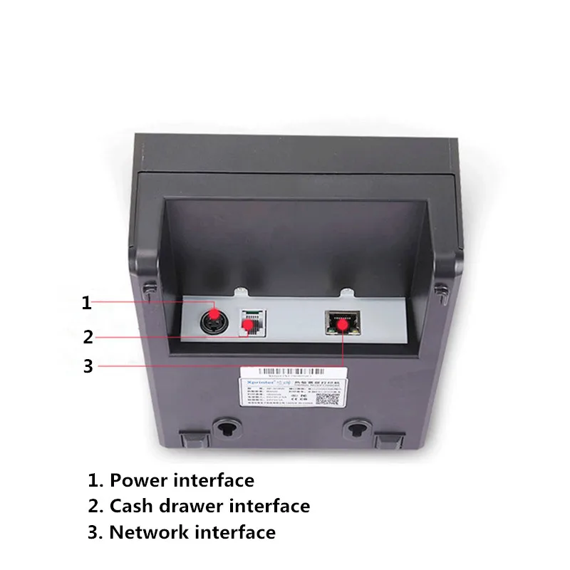 80 мм Термопринтер вынос еда Ресторан меню одежда Супермаркет розничный магазин касса POS квитанция usb-порт для принтера