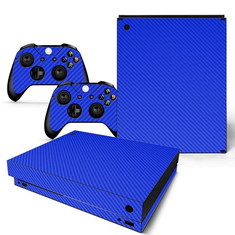 

Decal Skin For Microsoft Xbox One X Vinyl Protective Sticker for Xbox One Controle Skin with 2 Controllers Sticker
