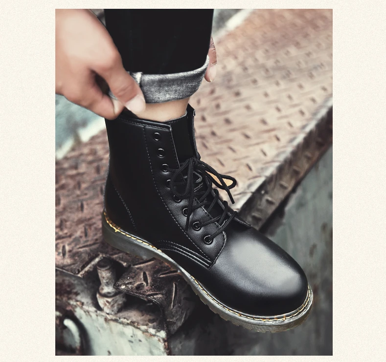 DESERT RAM Brand Men's Boots Classic Martens Leather Winter Shoes Motorcycle Mens Ankle Boot Doc Martins Autumn Men Oxfords Shoe (8)