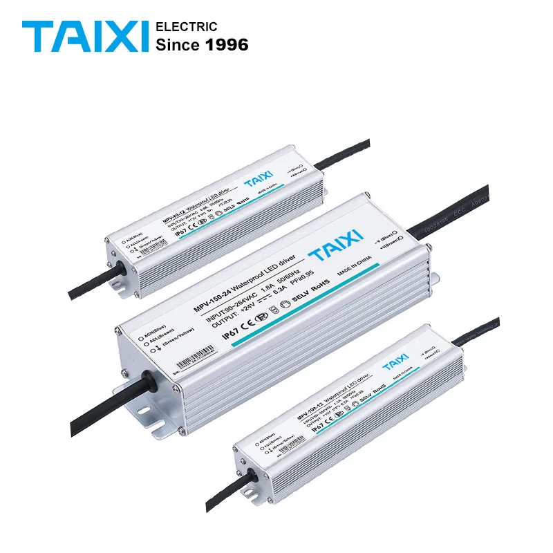 

Mini Type IP67/IP65 Outdoor Rainproof Waterproof Switch Power Supply With AC to DC Transformers Decoration LED Lamp SMPS
