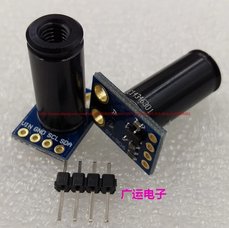 

GY-906-DCI MLX90614ESF-DCI in the long distance infrared temperature sensor module small-angle precision