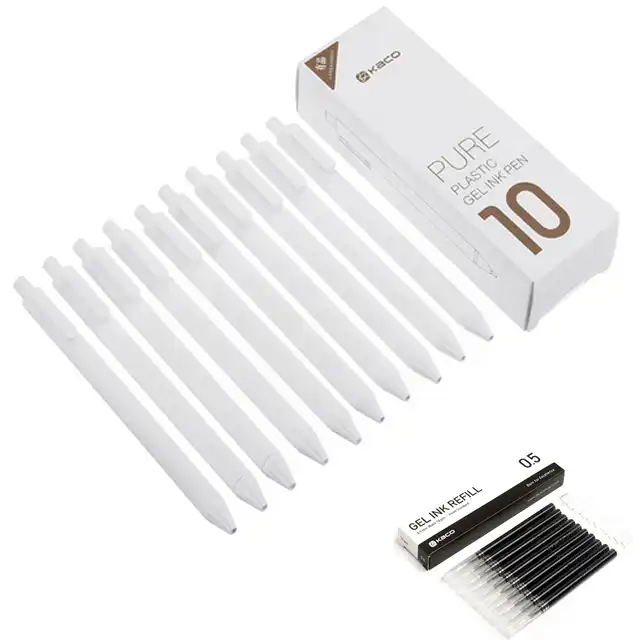 Youpin KACOGREEN ручка с гелевыми чернилами 10 дюймов со сменными стержнями для подписей