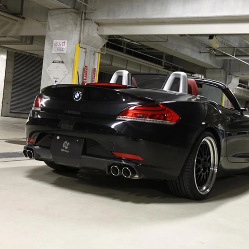 Z4 E89 3D estilo fibra de carbono trasera Kit de cuerpo parachoques labio difusor para BMW E89 Z4 2009-2013 estilo Z4 E89 3D estilo fibra de carbono trasera Kit de cuerpo parachoques labio difusor para BMW E89 Z4 2009-2013 estilo