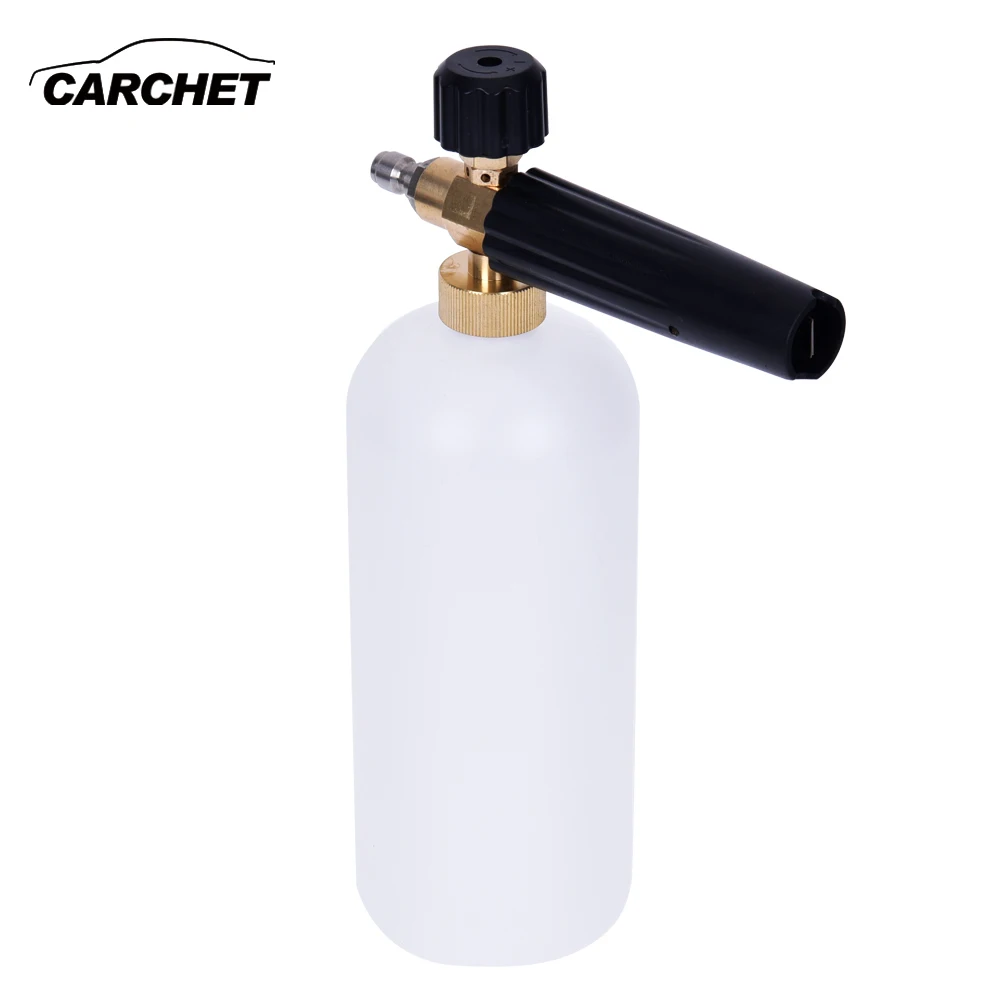

CARCHET High Pressure Snow Foam Lance for Audi VW BWM Soap Foamer Adjustable Foam Nozzle Professional Generator Car Washer