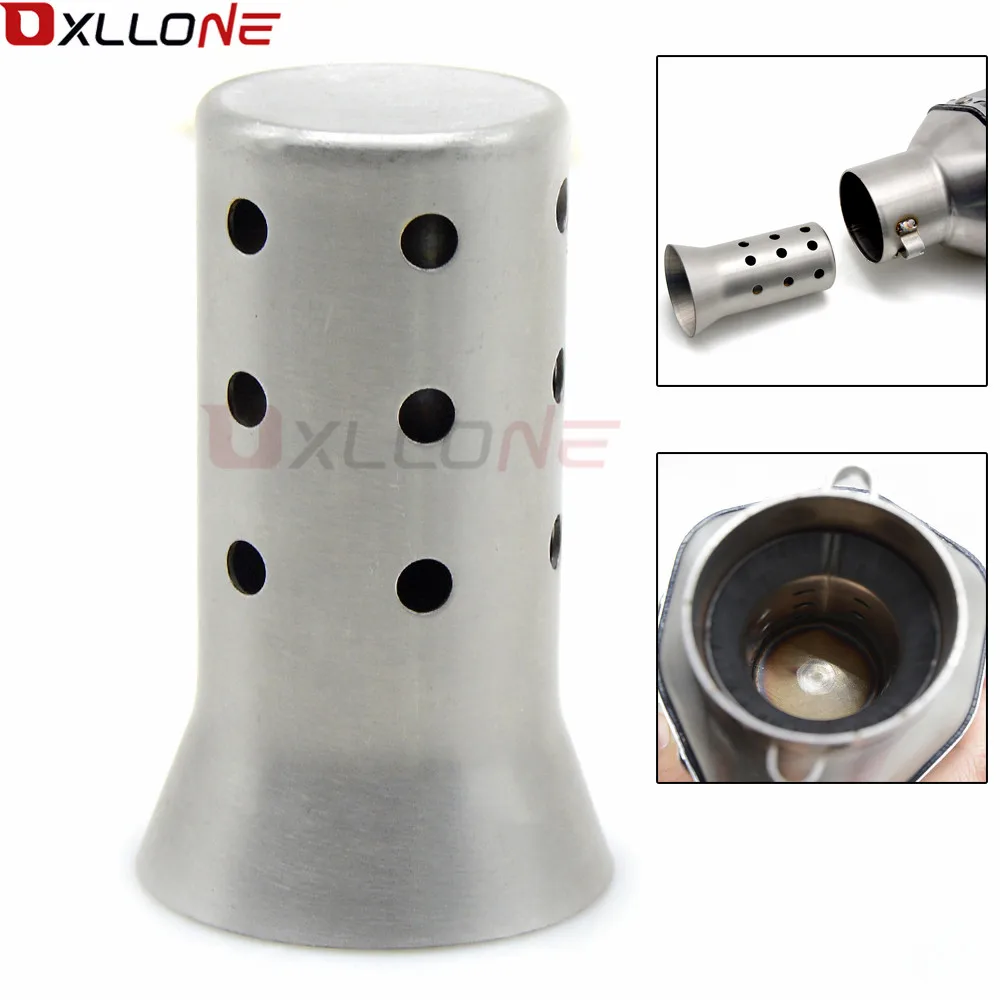 

2018 the new 51MM Universal Motorcycle Exhaust pipe Muffler Can be inserted DB Killer Silencer noise sound