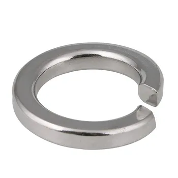

100Pcs DIN127 GB93 M2 M2.5 M3 M4 M5 M6 M8 304 Stainless Steel Shells Pad Spring Lock Washer Elastic Gasket