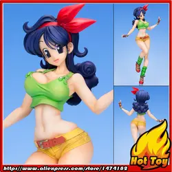 Горячая 100% оригинал megahouse Dragon Ball Gals полную фигуру-обед черные волосы Ver. от "Dragon Ball"