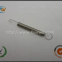 Изготовление под заказ 0,4 мм Слот из нержавеющей стали автомобиля пружины растяжения, нержавеющая стальная пружина растяжения