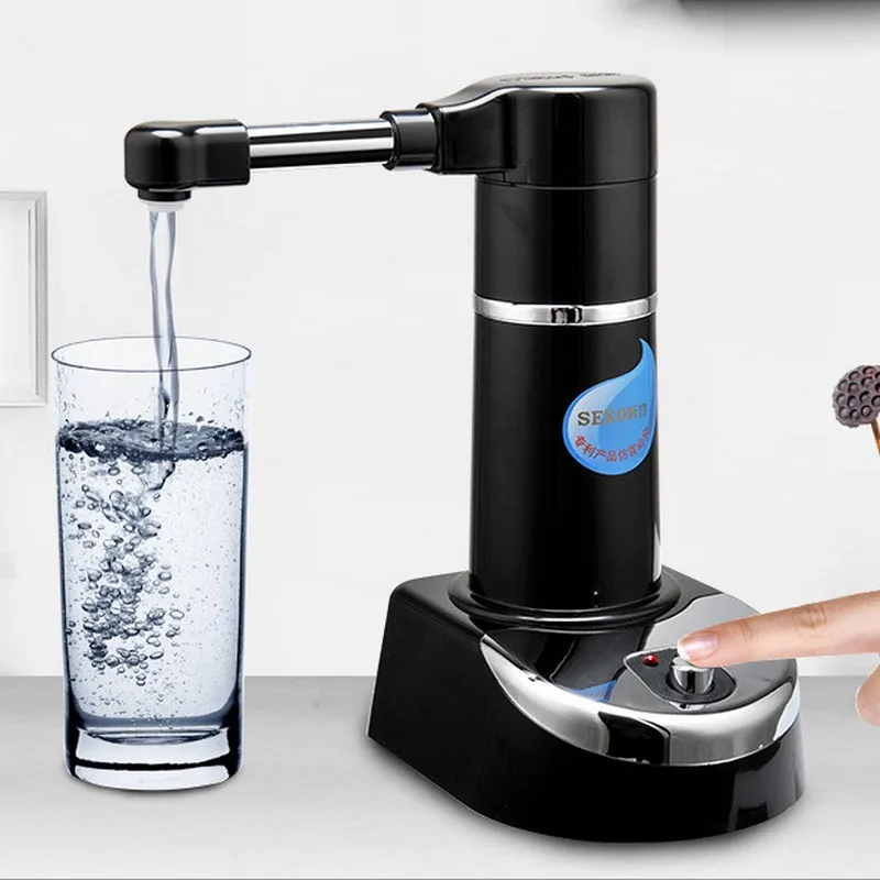 Диспенсер для воды в бутылках, Электрический автоматический насос для питьевой воды с насосом для всасывания, посуда для напитков, инструменты с фильтром