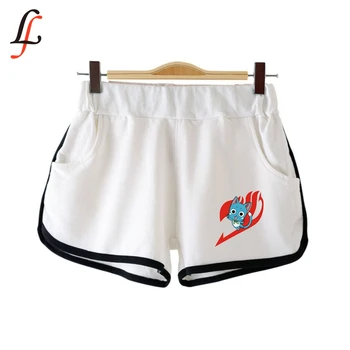 

Fairy tail 2019 Women K pop Casual Elastic Waist Fitness Fashion Short Pocket Harajuku All-match Solid Soft Short Tracksuit