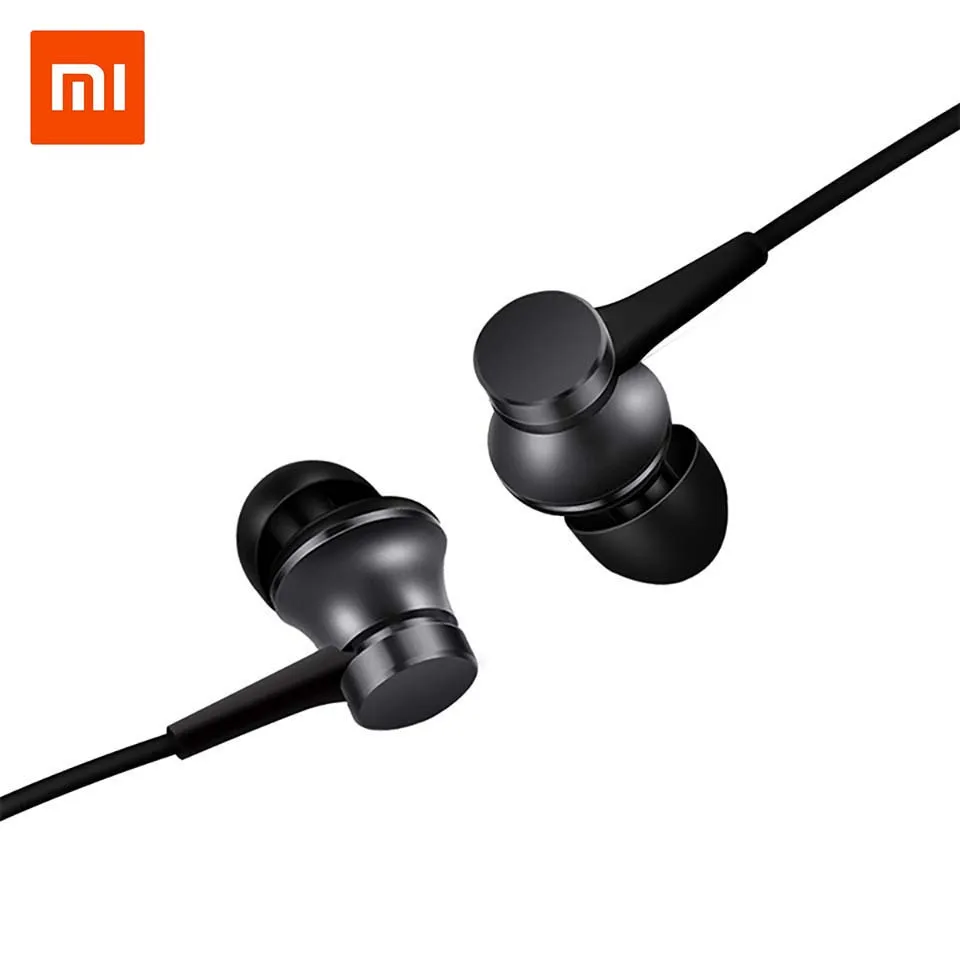 

Original Xiaomi Mi Earphone Piston Basic In-Ear Stereo Eaphone with Mic Earbud Headset for iPhone 8 7S 7 Plus Samsung