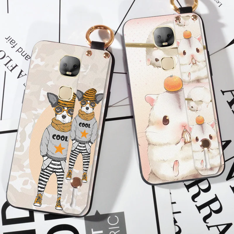 

Hand Strap Case For LeEco Le 2 X527 / 2 Pro X620 3D Frosted Cute Dog Back Cover For LeEco Le Max 2 X820 X900 Fashion case