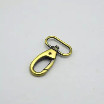 

1 1/4 inch Swivel Clip Snap Hook 30mm inner width Nickel/Antique Brass Snap Hook 20pcs/lot