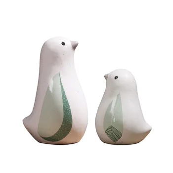 

Creative Ceramic Small Bird Decoration Home Interior Living Room TV Cabinet Office Study Room Concise Ornament