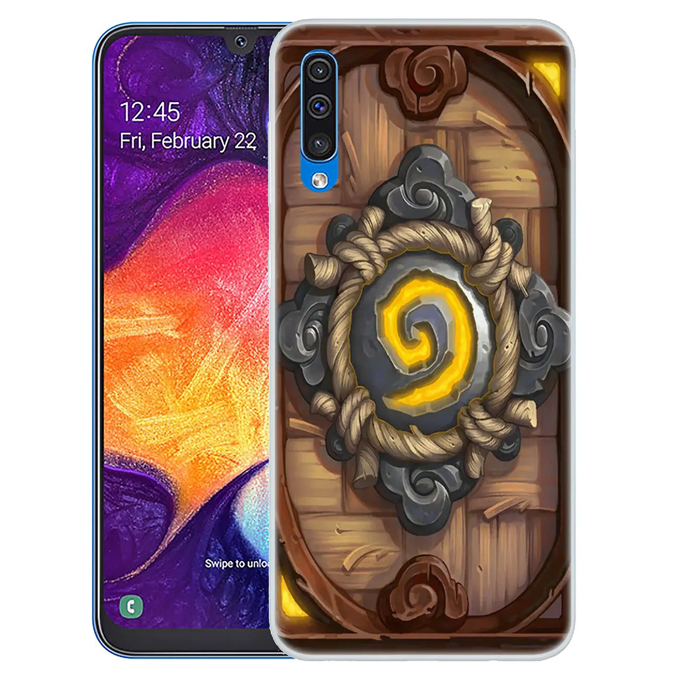Классический жесткий прозрачный чехол для телефона Lavaza Hearthstone Samsung Galaxy A10 A20 A30 A40 A50