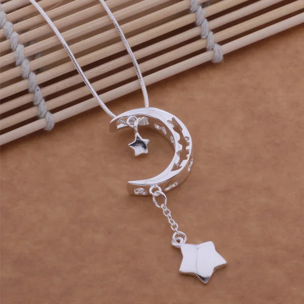 

AN509 925 sterling wholesale silver Necklace 925 silver fashion jewelry pendant /atvajlca baaajrha