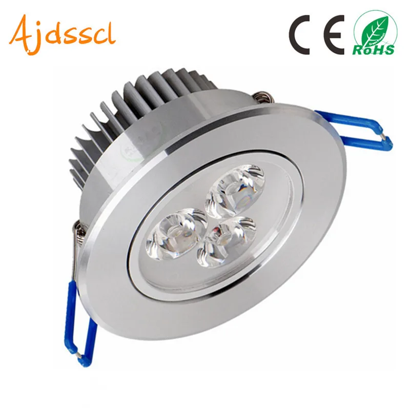Foco LED empotrable, luz de techo regulable de 6W, 9W, 12W, 15W, 21W, CA de  220V, gran oferta
