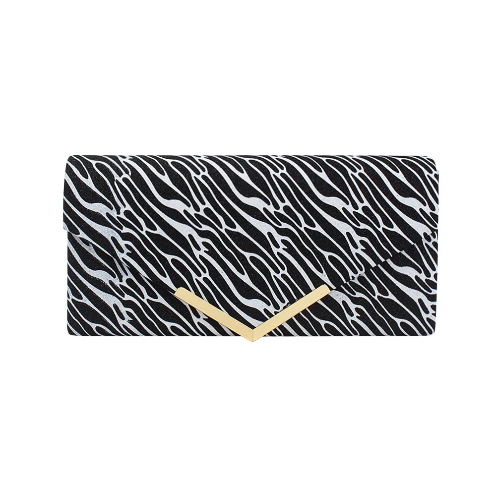 

Unlined Evening Party Clutch Bag Trendy Vintage Elegant Envelope Bag With Chain Shoulder Crossbody Chain Bags Bolsa Feminina