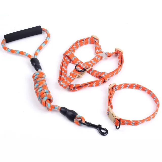 [GIIWIN]Pet Products for Pet Dog Collars Harnesses Leads Small Large Dog Supplies Dog-Collar Harness Leash For Animal PY0514 (9)