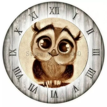 

RS1640 Full Square Drill 5D DIY Diamond Painting Cross Stitch owl clock Crystal Sets Needlework 3D Diamond Embroidery