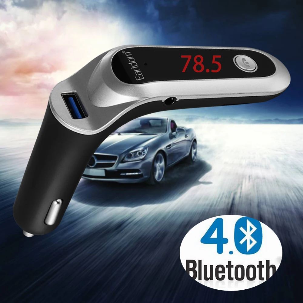 Автомобильный fm-передатчик Hands-free Bluetooth авто комплект беспроводной Mp3 аудио плеер USB зарядное устройство разъем музыкальный радио аксессуары для интерьера