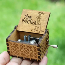 Подарок на день Святого Валентина, старинная резная деревянная музыкальная шкатулка, игра на трон, Музыкальная шкатулка с ручным управлением, Звездные войны, Caja de musica