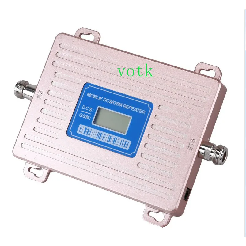 

VOTK 2019 NEW GSM 900 UMTS 1800 mhz Dual Band Repeater 2G 4G mobile phone signal booster LCD display