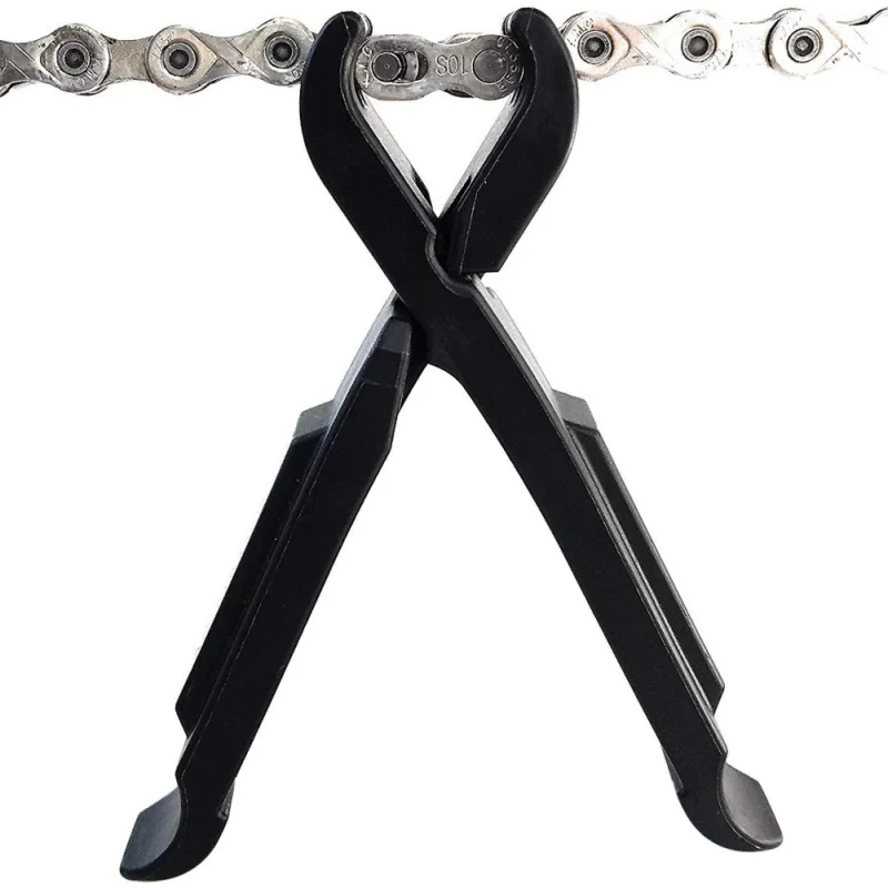 bike tools 1 Pair Bike Crowbar Wheel Tool 2 in 1 Bike Tire Levers Master Link Chain Pliers Plastic Bike Tire Lever  Repair Tools