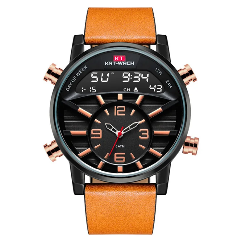 

Luxury Relojes Sports Quartz Men's watch Chronograph Analog Quartz Watches with Date Luminous Hands Waterproof Wristswatch saati