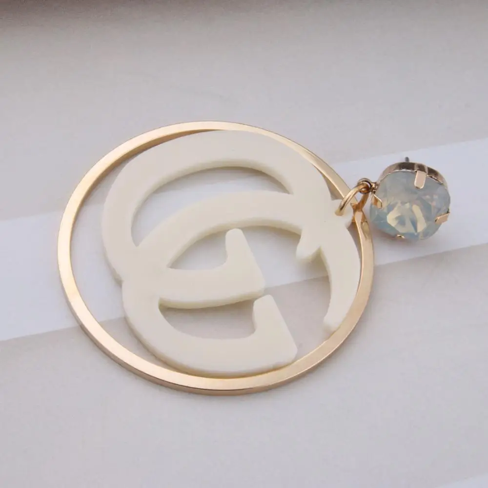 

Brincos fashion letter drop big earrings for women Oorbellen statement earrings bohemian resin earrings luxury jewelry 2019