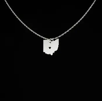 

New Arrival Ohio State Jewelry Engrave Some Letters Ohio Gift For Men And Women Drop Shipping Accepted YP4055