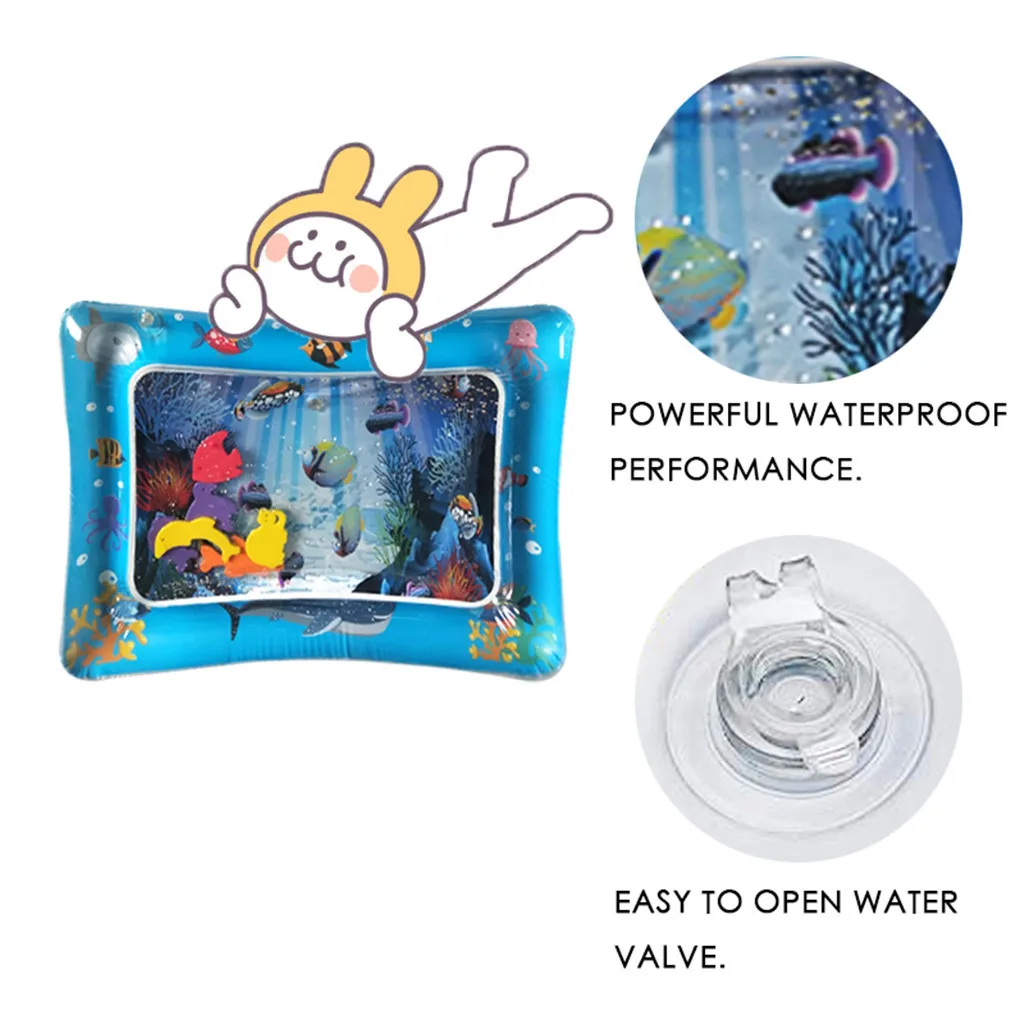 Надувной детский водный коврик для развлечения, игровой центр для детей и младенцев
